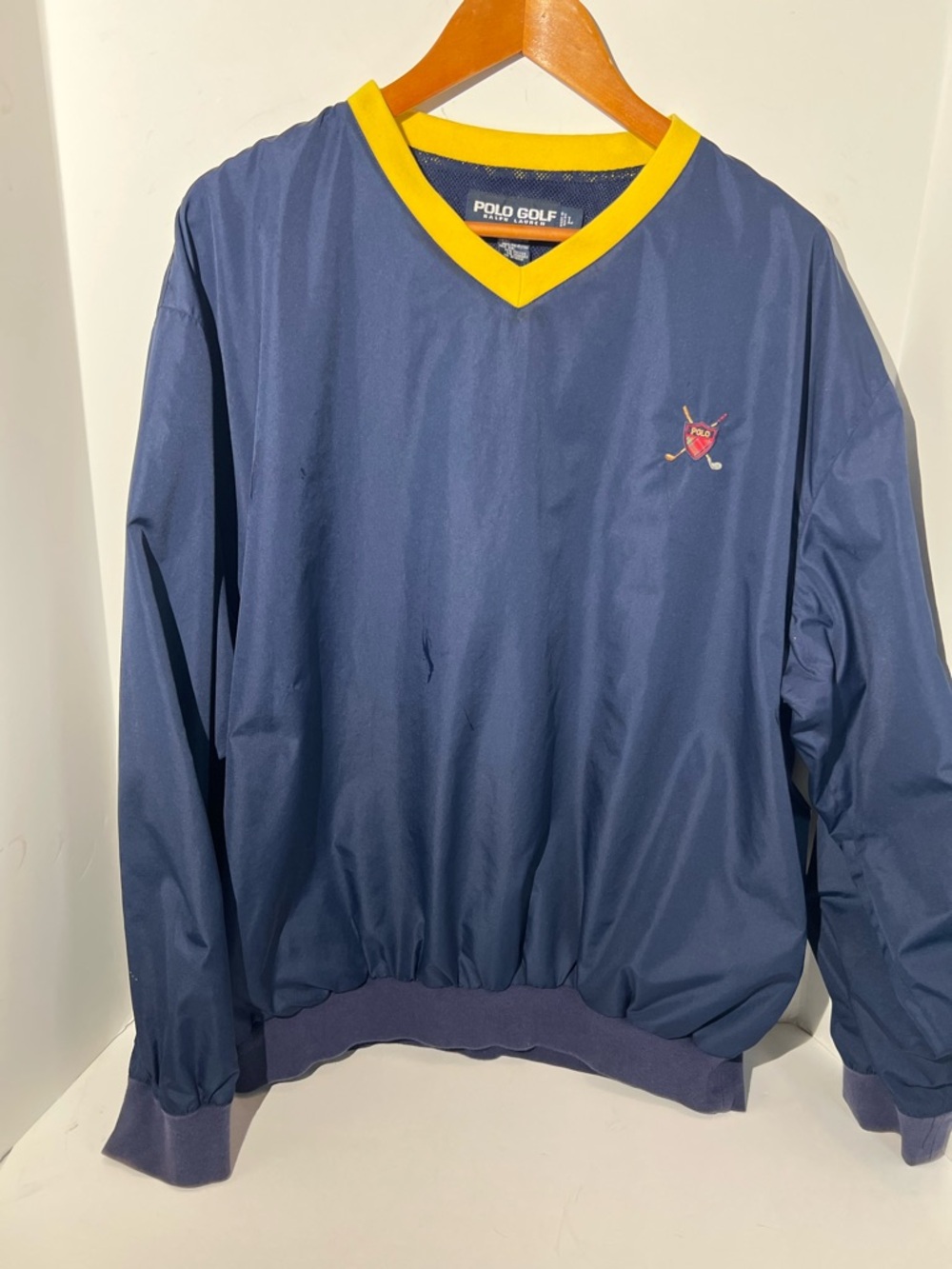 Vtg polo golf windbreaker pullover